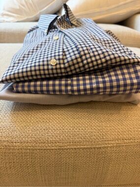 Fray and Borriello blue Dress Shirts